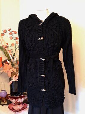 High Quality Knit Cardigan Sweater Coat - Soft Chunky Knit - Spring Fall Winter